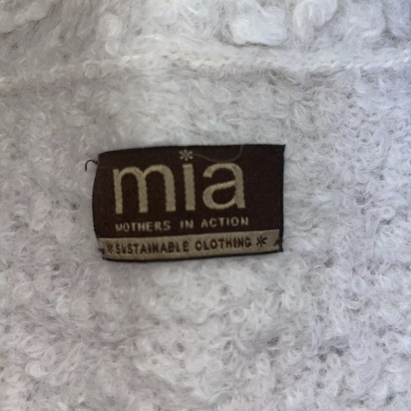 Mia Mothers In Action Sustainable Clothing Size Small/Medium 89% Alpaca Wool - Picture 7 of 7